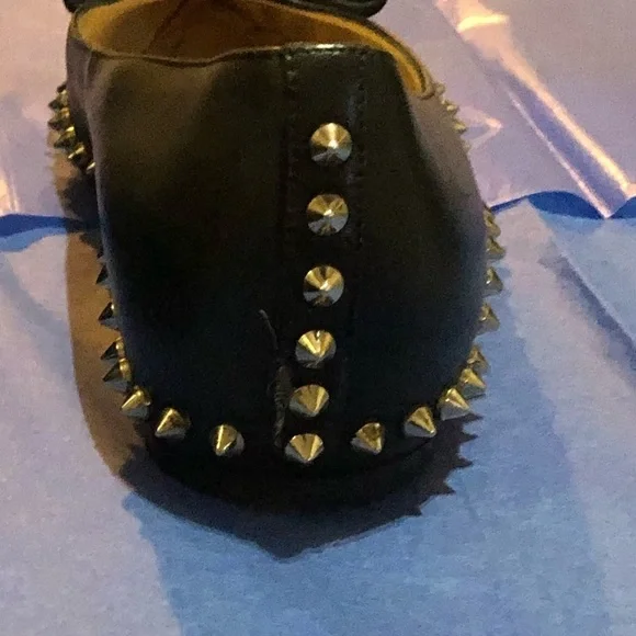 Christian Louboutin Spikeds Flats womens 38 1/2 - Picture 7 of 9